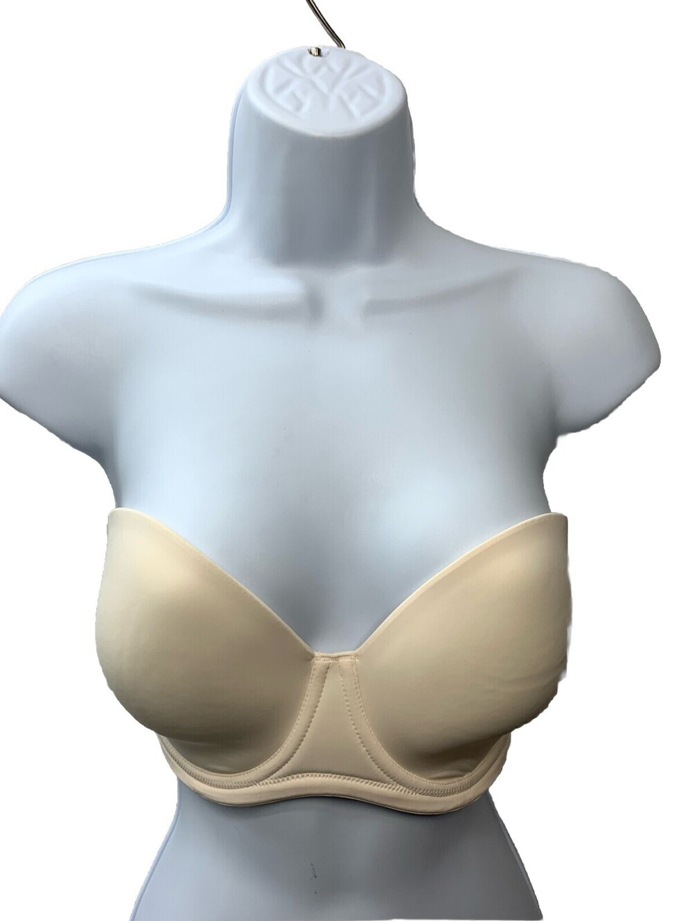 DELIMIRA Women's Underwire Contour Multiway Full Coverage Strapless Bra Sz 34DD